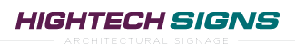 Hightech Signs - architectural signage