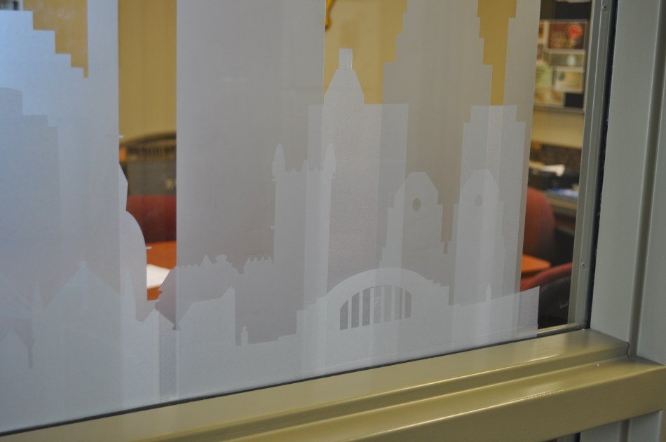 Frosted glass by Hightech Signs